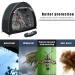 MAIZOA Outdoor Bike Cover Shed Tent | Waterproof 210D Oxford Fabric | Aluminum Alloy Bracket | Storage for 2 Bicycles or Tricycles | Black - Buy Online on GoSupps.com