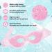2 PCS Reusable Gel Bead Eye Mask for Hot Cold Therapy - Pink - Buy Online on GoSupps.com