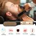 Beard Straightener for Men - Heated Ionic Comb & Styling Brush | Gold Color Gift for Him - Buy Online on GoSupps.com