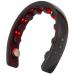 H2 scalp massager with vibration laser therapy ultra -light and wearable relieves headaches improves hair growth black black