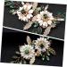 POPETPOP Hair Clips for Women Hair Accessories Flower Hairpin Hairpin Metal Hairpin Hair Clips Decoration Bridal Hair Clips Wedding Hair Clips Bride Hair Clips Women Hairpins - Buy Online on GoSupps.com