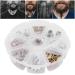 32 Exquisite Beard Beads for Men & Women | Dreadlocks Hair Tube Accessories - International Shipping Available - Buy Online on GoSupps.com