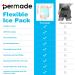 Reusable Hip Ice Pack Wrap for Bursitis & Surgery Recovery - Cold & Hot Compress Therapy for Pain Relief (Ice Blue) - Buy Online on GoSupps.com