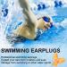 200 Pairs Corded Silicone Ear Plugs - Reusable Hearing Protection for Work and Sports - Noise Cancelling Earplugs with Cord - Yellow and Orange - Buy Online on GoSupps.com