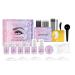 Lash Lift Kit & Brow Lamination Kit 4 IN 1 Professional Eyelash Lifting Kit Eyebrow Lamination Kit with Black Eyelash Perm Kit with All Tools Lasts for 8 Weeks Easy to Use for Salon Home