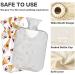 Buy Naanle Watercolor Hot Water Bottle 1L with Cover | Pain Relief & Heat Therapy for Bed Hands & Feet - International Shipping Available - Buy Online on GoSupps.com