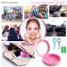 Wenge Aligner Removal Tool with Mirror & Pink Retainer Case - 2 Aligner Trays & Chewies for Oral Care - Buy Online on GoSupps.com