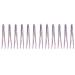 4 Size Hair Tinsel Strands DIY Braiding Hair String Dreadlocks Yarn Strings Hair Styling Decoration Accessories for Women and Girls Hip Hop(6mm flat)