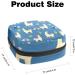 Alpaca Cactus Rainbow Menstrual Pad Storage Bag - Portable Period Pouch for Women - Color 12 - Buy Online on GoSupps.com