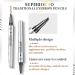 Waterproof Microblading Brow Pencil - High Pigmented Long Lasting 4 Point Pen for Natural Eyebrow Makeup in Dark Brown - Buy Online on GoSupps.com