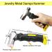 Steel Bench Block and Stamping Hammer Kit for Jewelry Making - No-Rebound Metal Block and Stamping Tools - Buy Online on GoSupps.com