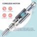 Karite Professional Nail Drill Machine for Acrylic Nails - 35000 RPM Electric File with 13 Bits, 30 Sanding Bands, USB Rechargeable - Portable Manicure Tool for Home Salon - Gray - Buy Online on GoSupps.com