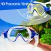 Kids Snorkeling Set with Fins, Full Dry Snorkel, and Swimming Goggles - Navy Blue/Lemon Yellow - Buy Online on GoSupps.com