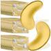 Nielies 30 Pairs 24K Collagen Eye Pads  Eye Patches for Anti- Aging  Dark Circles and Puffiness  Hydrating Remove Blackheads  Reducing Wrinkles for Women Men -Gold (30 Pairs Gold)