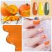 Angmile Fall Gel Nail Polish Set - 6 Colors Orange Red Gold Kit for Halloween & Thanksgiving - Buy Online on GoSupps.com