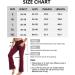 High Waist Bootcut Yoga Pants with Pockets - Burgundy, Small - Buy Online on GoSupps.com