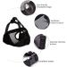 Adjustable Jyhy Muzzle for Flat-Faced Dogs & Cats - Breathable Perfect for Bulldogs Pugs Shih Tzus | Gray (23-31cm) - Buy Online on GoSupps.com