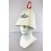 GMMH Wool Felt Sauna Hat for Men & Women - Premium Felt Cap for Sauna Use (SS20-018) - Buy Online on GoSupps.com