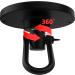 RDX Speed Bag Swivel Heavy Duty 360 | Powder Coated Iron Mount Hook | Boxing MMA Muay Thai Training Equipment | Black Standard - Buy Online on GoSupps.com