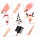 minkissy 7 Setting Powder Brush Concealer Brush Synthetic Kit Makeup Starter Brush Santa Accessories Cosmetic Tools Beauty Brush Christmas Mini Brush Face Brush Elder Make up - Buy Online on GoSupps.com