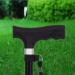 Telescopic Non Slip Crutches Elderly Canea Old Man Walking Stick Tapping Stick T Handle Baston Elder Stable Crutch Hiking Elderly and Arthritis Seniors Disabled Black Walk for Elderly rollator walker - Buy Online on GoSupps.com