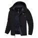 Wantdo Men's Waterproof Snowboarding Jacket Windproof Ski Jackets Winter Snow Coats Warm Fleece Raincoats Large Black