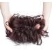 Synthetic Wavy Donut Hair Bun Chignon in Black Mix Wine Red | Updo Scrunchy Curly Hair Extension - Buy Online on GoSupps.com