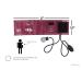 EMI Burgundy 330 Stethoscope & Aneroid Sphygmomanometer Blood Pressure Set - Buy Online on GoSupps.com