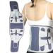 Lower Back Brace - Lumbar Traction Device Lumbar Traction Device Lower Back Support Brace for Men Women Back Reliever Spinal Belt Blue I
