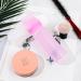 2 PCS Root Comb Applicator Bottle 6 Oz Hair Oiling Applicator Bottle with Graduated Scale Hair Dye Brush Oil Bottles for Hair Styling Profssional Hairdressing Coloring Styling Tool(Whie & Purple) - Buy Online on GoSupps.com