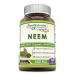 Pure Naturals Neem 500 Mg, 120 Veggie Capsules, Supports Digestive Functions, Promotes Detoxification of Blood, Supports Skin Health 120 Count (Pack of 1)