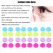 16-Piece Portable Contact Lens Container Set - 4 Colors for Soaking & Storage | LR Distinction for Outdoor Activities - Buy Online on GoSupps.com