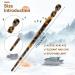 6 Pieces Tortoise Print Acetate Hair Sticks Set - Retro Hair Accessories for Styling Long Hair - Women/Girls (Simple Pattern) - Buy Online on GoSupps.com