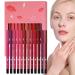 G n rique Lip Pencil Set - 12 Long-Lasting Smudge-Proof Colors - Long-Lasting Lip Liner for Women Girls Teens Wives Friends Family Sisters Birthdays Christmas Parties