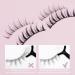 10 Pairs Manga Lashes - Japanese Style Natural 3D Eyelashes with Clear Band for Cosplay Makeup | Short & Lightweight (Pack of 1 - Buy Online on GoSupps.com
