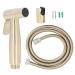 Hand bidet set bidet sprayer stainless steel G1/2 adjustable water pressure portable space-saving simple installation hand-bid-spray sprayer gold