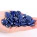 XIANNVXI 15 Pcs Blue Sodalite Crystal Heart Stones Love Puff Palm Pocket Stones Natural Reiki Healing Gemstones Heart Crystals Set Blue - Sodalite