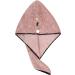 Fast-Drying Bathroom Shower Turban for Adults - Soft Microfiber Hair Dryer Towel with Button - Coral Fleece Elastic Head Towel for Women & Girls - Pink - Buy Online on GoSupps.com