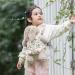 GAGAKU Baby Doll Carrier - Pink Strawberry Flowers | Adjustable Straps for Kids | Stuffed Animal Accessory - Buy Online on GoSupps.com