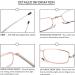 MMOWW Foldable Reading Glasses for Men & Women - Telescopic Anti Blue Light Mini Glasses (Rose Gold +1.5x) - Portable Zipper Case - Buy Online on GoSupps.com