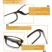 Duco 223T Ergonomic Gaming Glasses - Blue Light Protection Transparent Lens Full Edge Design Brown - Buy Online on GoSupps.com