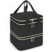 Yarwo Nail Polish Storage Bag for 72 Polishes & Nail Lamp - Stylish Cosmetic Organizer for Nail Accessories - Black Patent - Buy Online on GoSupps.com