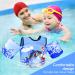 Kids Swim Vest for Swimming Training | Faxpot Toddler Swim Aid Floats for 30-60 lbs Boys/Girls | Shoulder Harness & Arm Wings | Sea Beach Pool | Sky-Blue - Buy Online on GoSupps.com