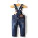KIDSCOOL SPACE Baby Boy Girl Jean Overalls | Toddler Slim Denim Jumper 4-5 Years Blue - Buy Online on GoSupps.com