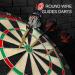 Regulation Bristle Dartboard Set - Premium Compressed Sisal with Print Numbers and Staple-Free Bullseye - Ideal for Adults and Family Fun - Perfect for Room, Bar, or Garage - Dartboard-01 - Buy Online on GoSupps.com