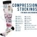 Haskirky High Elasticity Eiffel Tower Compression Socks - Relieve Fatigue, Ideal for Travel and Running - 1 Pair - Buy Online on GoSupps.com