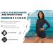 MWTA Womens Shorty Wetsuit 2mm Neoprene Swimsuit | UV Protection for Diving, Snorkeling, Swimming | Black 6 (5'4 - 5'6 / 110-125 LB) - Buy Online on GoSupps.com