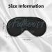 Happy Father's Day Sleep Mask - Adjustable Double-Sided Soft Eye Covers for Comfortable Sleep & Reduced Eye Edema - Buy Online on GoSupps.com