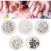 Nail Art Rhinestones Nail Rhinestones Fits Nails Well Heart shaped Nail Rhinestone for Gel Nail for Acrylic for Nail Tip for Natural Nail - Buy Online on GoSupps.com