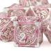 KERWELLSI DND Metal Hollow Dice Set with Box, RPG D&D polyhedral Dragon Dice, Dungeons and Dragons of Custom Cool D and D D+D Purple Game Role Dice Sets Pink